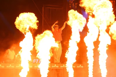 The Chainsmokers performing in New York City in July. Getty Images