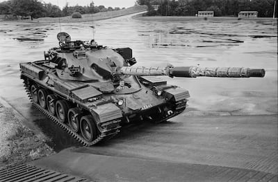 The UK was to give Iran 1,500 Chieftain tanks in a 1971 deal. Getty Images