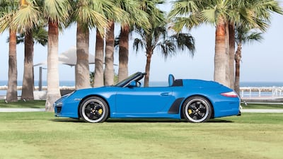 The 2011 Porsche 911 Speedster.