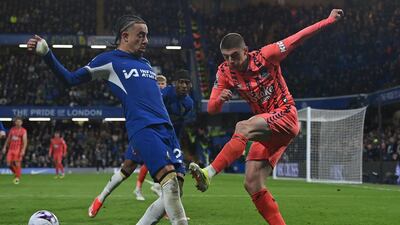 Ukrainian left-back was up against dangerous opponent in Madueke and found going tough at times. Better after half-time, though. AFP