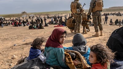 ISIS fighters, family members, captives and local villagers have poured from the tiny enclave. AFP