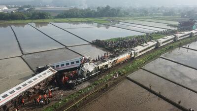 Collisions are common on Indonesia's ageing rail network. Reuters