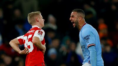 Kyle Walker (Lewis 57') - 5. Slotted into Rico Lewis’ spot and used all his experience to help City see out the game and keep the Gunners' attack at bay. Reuters
