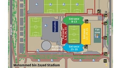Mohammed bin Zayed Stadium.