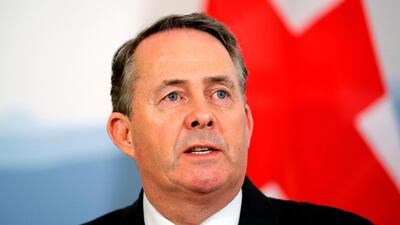 Britain's International Trade Secretary Liam Fox looks to Africa and Asia for a post-Brexit vision. AFP