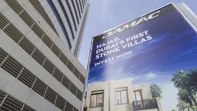 Damac Properties is expected to continue reporting disappointing numbers for the rest of the year as well as in 2020 . Antonie Robertson / The National