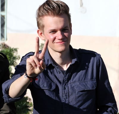 Swedish journalist Joakim Medin is awaiting trial in Turkey. AFP