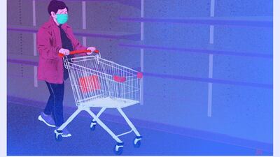 "The fear of the virus is worse than the virus," says illustrator Stephanie Belbin on Instagram. Courtesy Stephanie Belbin / @sbg_illustration