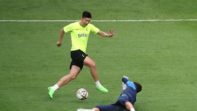 Tottenham Hotspur's Son Heung-min. AP Photo