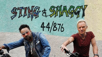 Sting & Shaggy's 44/876. Courtesy Interscope Records