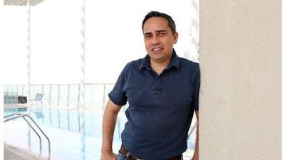 Johan Freckhaus, photographed on a recent trip to Dubai. Pawan Singh / The National