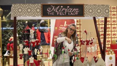 Miriam Walsh, founder and organiser of ArtE, set up the concept to fill her spare time as a stay-at-home mum. Chris Whiteoak / The National