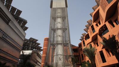 Masdar City was one of the places that visiting officials of the Bureau International des Expositions, the world’s fair awarding body, visited in Abu Dhabi, in addition to key locations in Dubai and Sharjah Museum of Islamic Civilisation. Ravindranath K / The National