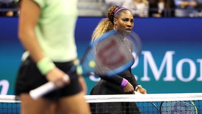 Serena Williams in action. AFP