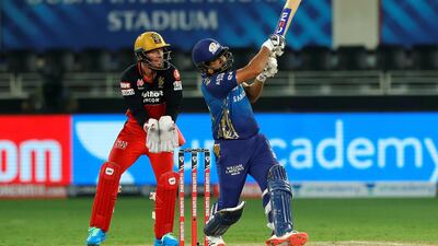 Rohit Sharma – 4. Fell trying to hoist Sundar into the stands for a six that would have brought up the 5,000th run of his IPL career. Sportzpics for BCCI