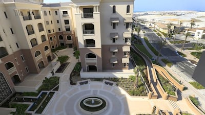 Saadiyat Beach apartments: Q2 up 20% (due to lower than market rates recorded in Q1). 1BR: Dh130-145,000. 2BR: Dh175-185,000. 3BR: Dh210-220. Q2 2013-Q2 2014 up 22%. Ravindranath K / The National