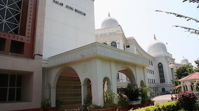 The Salar Jung Museum is in Dar-Ul-Shifa, on the southern bank of the Musi river in Hyderabad, India. Getty Images