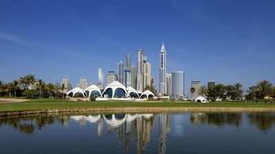 Emirates Golf Club Clubhouse. Courtesy Emirates Golf Club