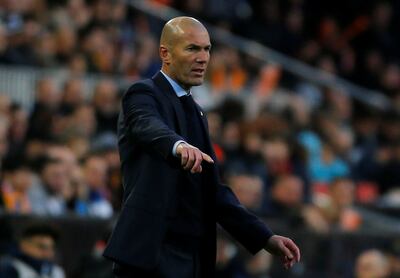 Zinedine Zidane. Reuters