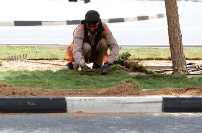 Homeowners typically pay the developer of their area service charges for maintenance and landscaping, among other services. Chris Whiteoak / The National