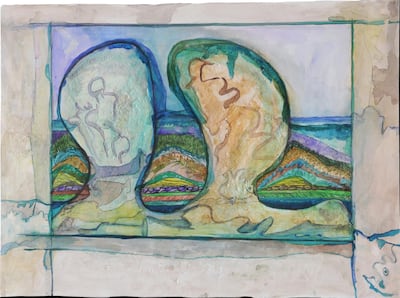 'The Migration of the Three Sisters' by Mounirah Mosly,