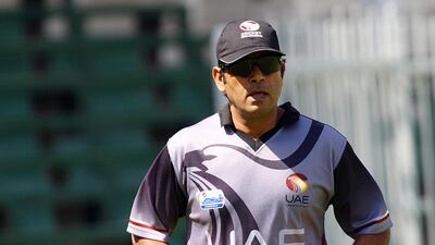 UAE coach Aaqib Javed thinks his side need not travel overseas during preparation for the ICC World Cup because of their state-of-the-art facilities and dry weather. Satish Kumar / The National
