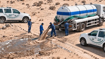 Dubai authorities are cracking down on environmental crimes such as the dumping of harmful waste. Photo: Dubai Police