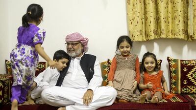 Haji Daraz Khan devotes his spare time to the sad but necessary task of returning the bodies of workers who have died to their families in Pakistan. ’All of us return to Allah one day, but dying away from home is the most helpless situation,’ he says. Christopher Pike / The National