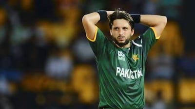 Back and hip injuries have hampered the all-rounder Shahid Afridi's bowling in recent times. Philip Brown / Reuters