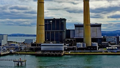 The Poolbeg Stacks have become an unofficial symbol of the city. Wilf Doyle / Alamy Stock Photo