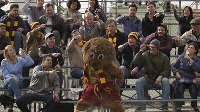 Mascots centres on the costume-wearing representatives of sports teams. Scott Garfield / Netflix