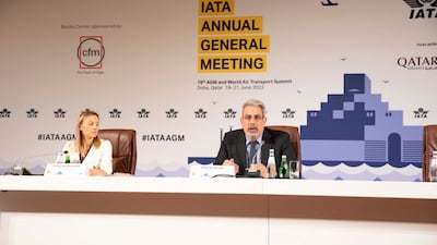 Kamil Al Awadhi, Iata's vice-president for Africa and the Middle East, in Doha. Photo: Iata