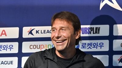 Tottenham Hotspur's head coach Antonio Conte. AFP