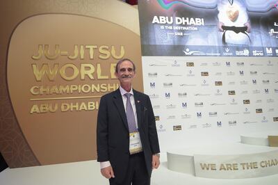 The Jiu-Jitsu International Federation president Panagiotis Theodoropoulos. Courtesy UAEJJF