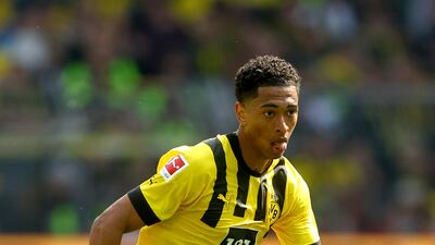 5) Jude Bellingham of Borussia Dortmund, £114.37m. Getty