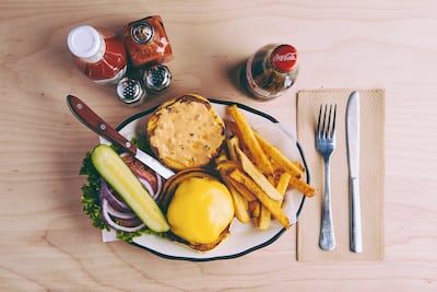 The All American Burger. Courtesy Black Tap