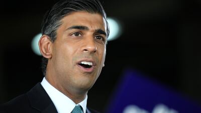 Conservative Party leadership hopeful Rishi Sunak accused China of 'stealing our technology and infiltrating our universities'. Getty