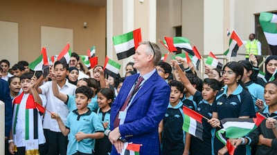 Citizens and residents across the UAE marked Flag Day on Friday. Khushnum Bhandari / The National