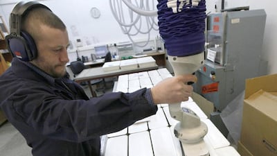 A worker stores ingots of 99.99 per cent pure silver. Krastsvetmet plans to almost double silver production over the next decade. Ilya Naymushin / Reuters