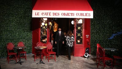 The Cafe of Lost Objects at the Wanderland exhibition. Pawan Singh / The National