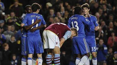 Aston Villa were beaten 8-0 by Chelsea and then 4-0 by Tottenham within a week. Tom Hevezi / AP Photo