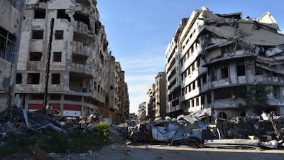 More than 20,000 families have returned to Syria’s Homs in the past two years. Gareth Browne / The National