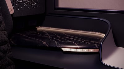 Business class side table