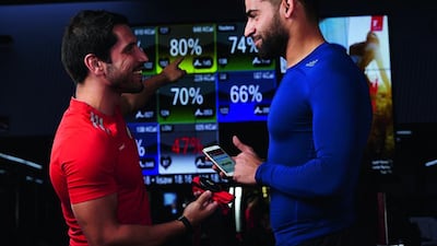 Fitness First recommends the MyZone MZ-3 app, which enables you to track your progress anywhere.