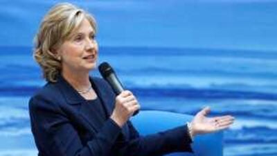 A reader considers remarks about the threat of Iran made by the US secretary of state Hillary Clinton during her recent visit to the Gulf to be a distraction from the central Palestinian-Israeli issue.