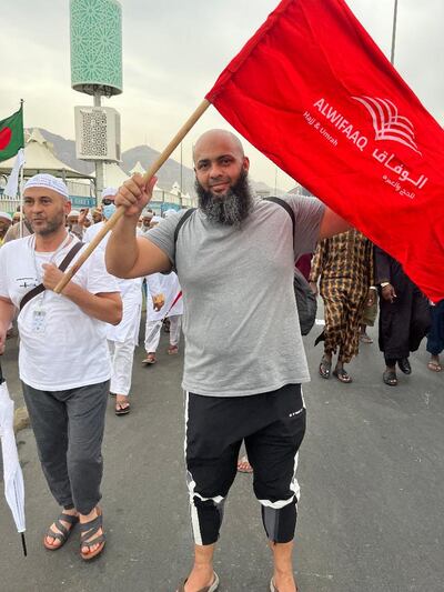 Waleed Al Mahrizi is guiding a group of Omani pilgrims to Hajj this year. Photo: Saleh Al Shaibany