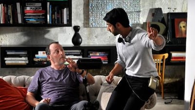Jean Reno and Abdulla Kaabi