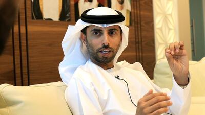 Suhail Al Mazrouei, Minister of Energy, discusses the Government’s petrol price deregulation plan. Ravindranath K / The National