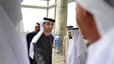 Dr. Thani Al Zeyoudi, the minister of climate change and environment. Delores Johnson / The National