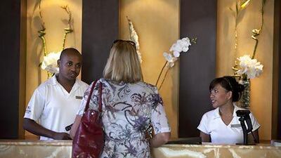 New job advertisements for the UAE hospitality sector were down 19 per cent. Silvia Razgova / The National